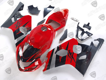 2004 2005 GSXR600/750 K4 K5 red and black fairing kits