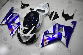 2001 2002 2003 GSXR 600 2000 2001 2002 2003 GSXR 750 oem fairing blue/white