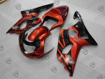 2001 2002 2003 GSXR 600 2000 2001 2002 2003 GSXR 750 orange/black fairings