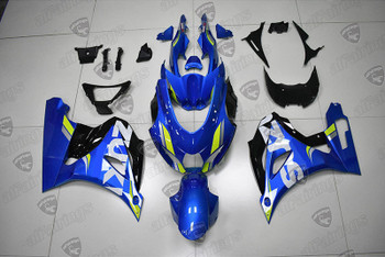 2017 2018 2019 2020 2021 2022 2023 2024 GSXR1000 oem blue fairings