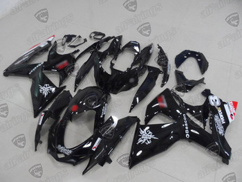 2009 2010 2011 2012 2013 2014 2015 2016 SUZUKI GSX-R1000 gloss black fairings