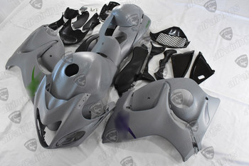 Suzuki Hayabusa GSX1300R gray fairings