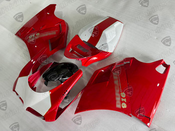 Ducati 748 916 996 998 Red_White fairing kit