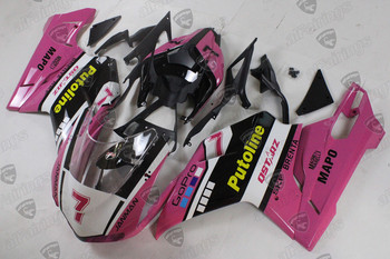 Ducati 848EVO 1098 1198 pink fairing kit