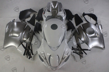 Suzuki Hayabusa GSX1300R white_silver bodywork