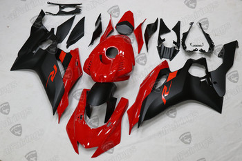 2017 2018 2019 2020 2021 2022 2023 Yamaha YZF-R6 red_black fairing kit
