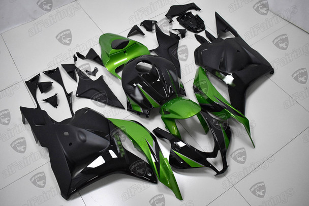 2009 2010 2011 2012 CBR600RR F5 plastic kit green and black