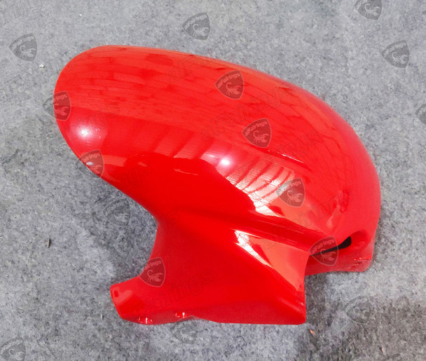 2005 2006 Honda CBR600RR red fender mudguard 2005 2006 Honda CBR600RR red fender mudguard