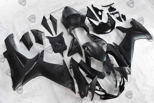 2014 2015 Suzuki GSX-R600/750 flat black plastic kit