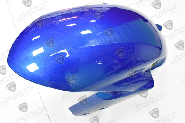 Suzuki GSX-R600/750 blue front fender mudguard