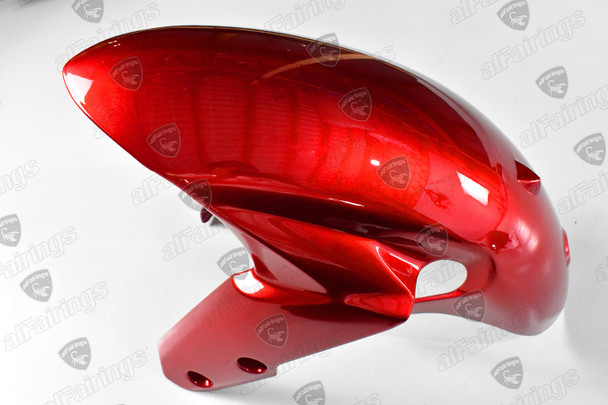 Suzuki GSX-R600/750 candy red front fender mudguard