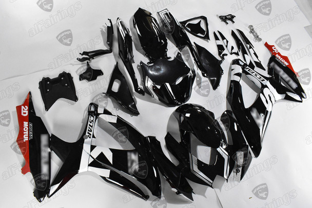 2008 2009 2010 Suzuki GSXR 600/750 sparkle gloss black body kits