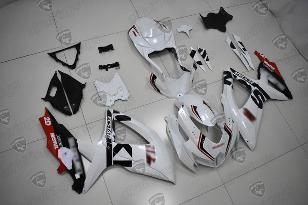 2008 2009 2010 gsxr 600/750 gloss white body kits