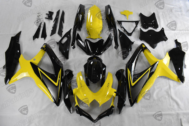 2008 2009 2010 gsxr 600/750 cowling yellow/black