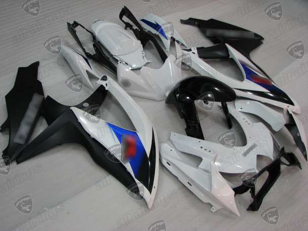 2008 2009 2010 gsxr 600/750 custom cowling white/black