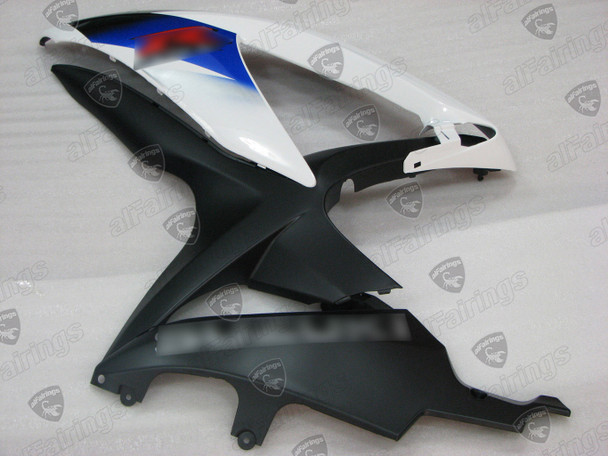 2008 2009 2010 gsxr 600/750 plastic kit white/black
