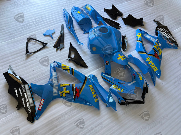 2008 2009 2010 Suzuki GSX-R600 GSX-R750 K8 K9 K10 RIZLA replica body kit 2008 2009 2010 Suzuki GSX-R600 GSX-R750 K8 K9 K10 RIZLA replica body kit