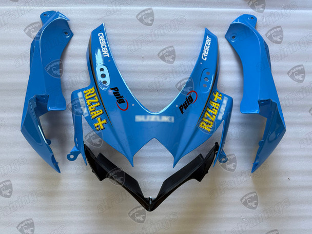 2008 2009 2010 Suzuki GSX-R600 GSX-R750 K8 K9 K10 RIZLA front upper cowling 2008 2009 2010 Suzuki GSX-R600 GSX-R750 K8 K9 K10 RIZLA front upper cowling