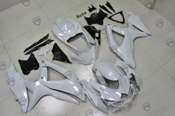 2008 2009 2010 gsxr 600/750 pearl white cowling