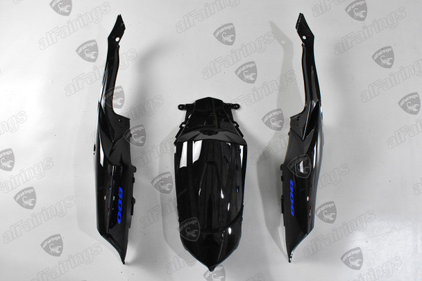 2008 2009 2010 Suzuki GSXR 600/750 tail section blue flame