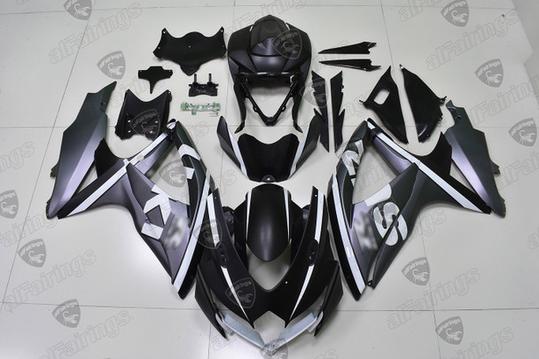 2008 2009 2010 gsxr 600/750 bodywork black/grey bodywork