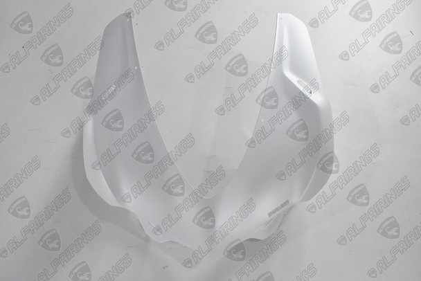 Ducati 959 1299 Panigale Arctic White front upper fairing in arctic white color.