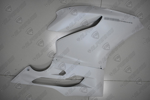 Ducati 899 1199 Panigale Arctic White body cowling