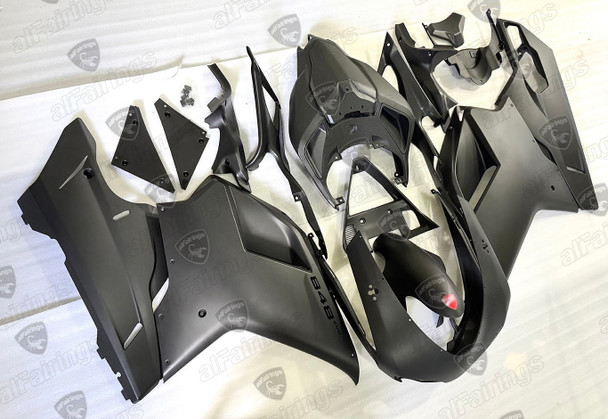 Ducati 848EVO 1098 1198 matte black body kits Ducati 848EVO 1098 1198 matte black body kits