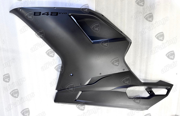 Ducati 848EVO 1098 1198 matte black panels Ducati 848EVO 1098 1198 matte black panels