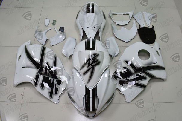 Suzuki Hayabusa GSX1300R pearl white bodywork