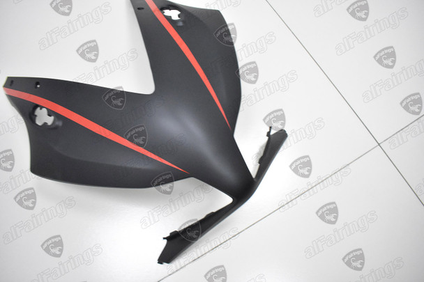 2012 2013 2014 2015 2016 Honda CBR1000RR matte black metallic top front cowling 2012 2013 2014 2015 2016 Honda CBR1000RR matte black metallic top front cowling