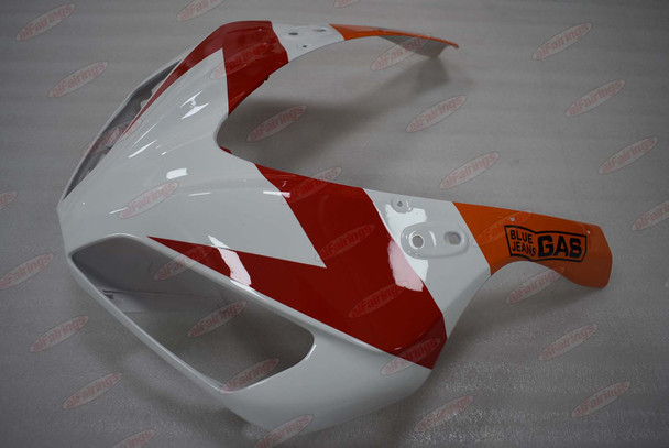 2006 2007 Honda Fireblade Repsol nose fairing, 2006 2007 Honda Fireblade CBR1000RR upper fairing.