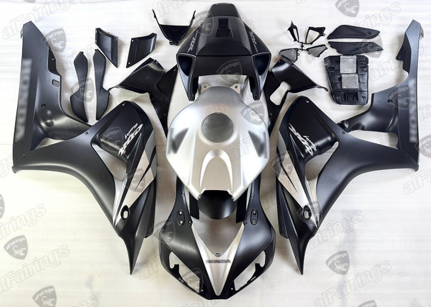 2006 2007 Honda CBR1000RR Fireblade original fairing black_silver 2006 2007 Honda CBR1000RR Fireblade original fairing black_silver