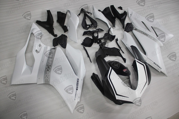 Ducati 959 1299 Panigale Arctic White Corse body kits
