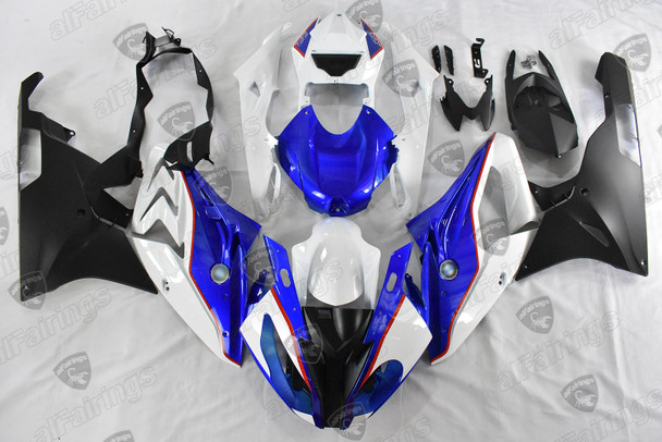 2015 2016 2017 2018 BMW S1000RR HP4 original bodywork blue white and black scheme.