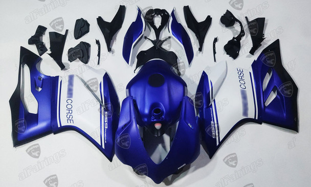 DUCATI 959 1299 Panigale Corse bodywork blue_white DUCATI 959 1299 Panigale Corse bodywork blue_white
