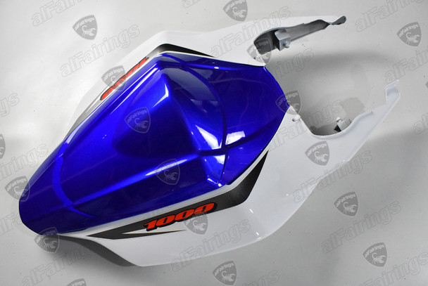 2007 2008 Suzuki GSXR1000 K7 K8 blue and white tail fairing