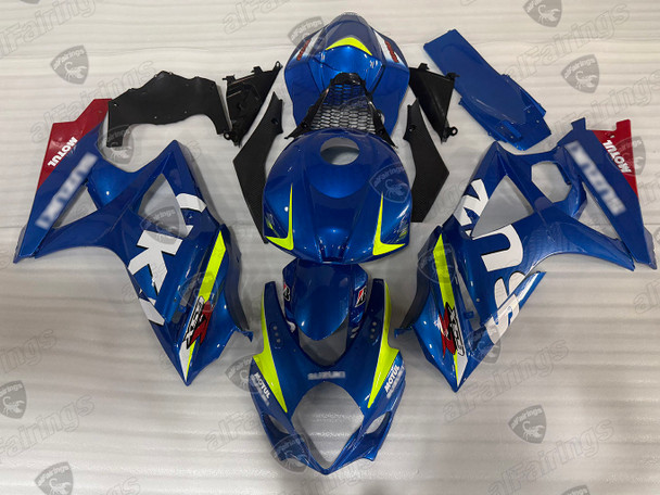 2007 2008 Suzuki GSXR1000 K7 K8 Suzuki Racing Team fairing replacement 2007 2008 Suzuki GSXR1000 K7 K8 Suzuki Racing Team fairing replacement