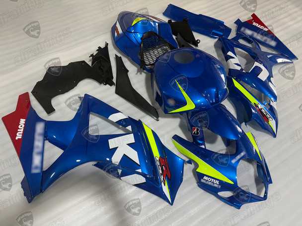 2007 2008 Suzuki GSXR1000 K7 K8 Suzuki Racing Team replica bodywork 2007 2008 Suzuki GSXR1000 K7 K8 Suzuki Racing Team replica bodywork