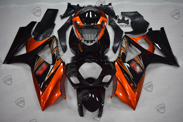 2007 2008 Suzuki GSXR1000 K7 K8 OEM Fairing orange and black