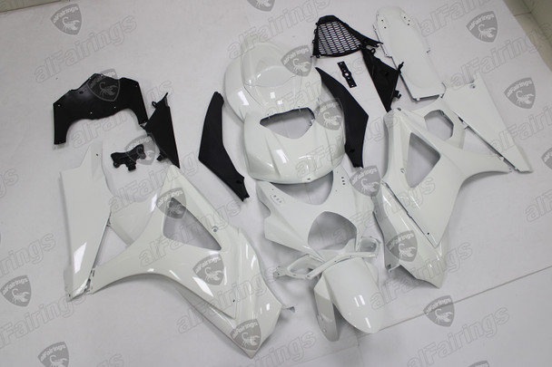 2007 2008 Suzuki GSXR1000 K7 K8 pearl white body kit