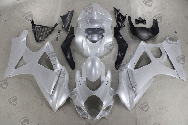 2007 2008 Suzuki GSXR1000 K7 K8 pearl white bodywork