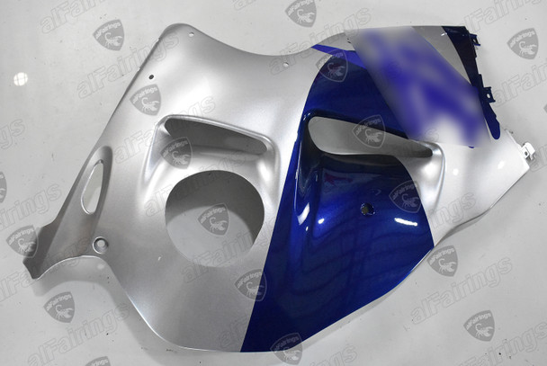 Suzuki Hayabusa GSXR1300 cowling blue and silver panels