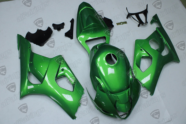 2003 2004 Suzuki GSXR1000 GIXXER K3 K4 body kit candy apple green