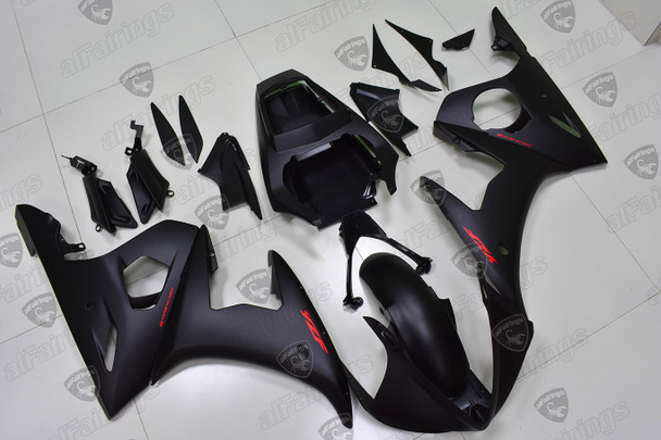 2004 2005 2006 Yamaha R6 / 2006 2007 2008 2009 Yamaha R6S matte black bodywork