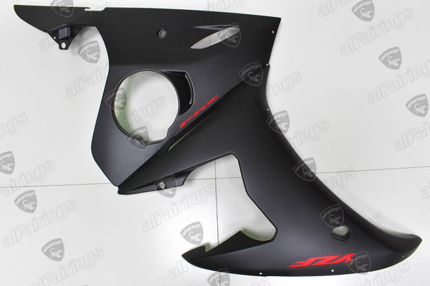 2004 2005 2006 Yamaha R6 / 2006 2007 2008 2009 Yamaha R6S flat black plastic kit