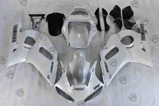 1999 2000 2001 2002 Yamaha YZF R6 pearl white bodywork