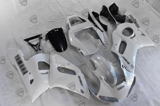 1999 2000 2001 2002 Yamaha YZF R6 pearl white body kit