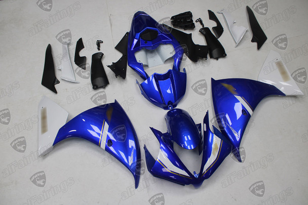 2012 2013 2014 Yamaha YZF R1 original bodywork blue and white