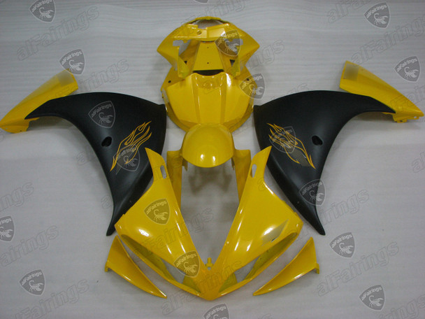 2009 2010 2011 Yamaha YZF R1 original fairing yellow and black